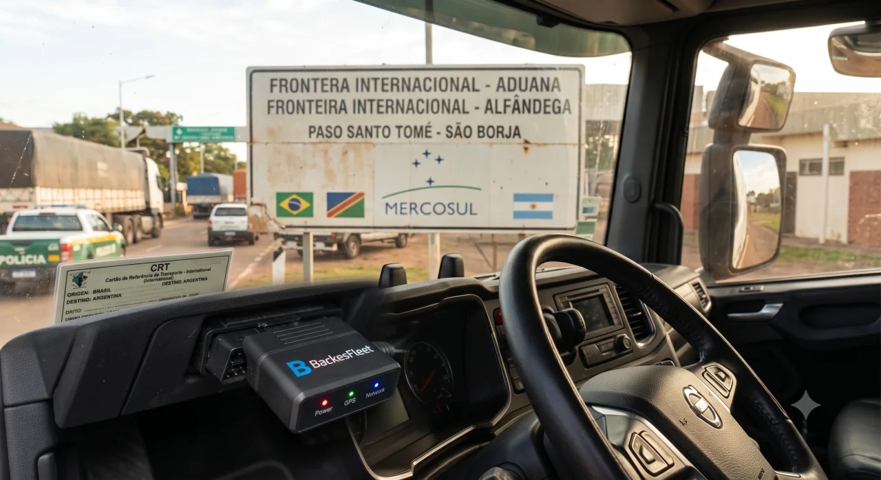 Rastreador Mercosul: Guia Técnico Para Gestão Frotas Internacionais